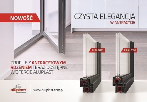 IDEAL 7000 z wymiennymi uszczelkami i antracytowym rdzeniem